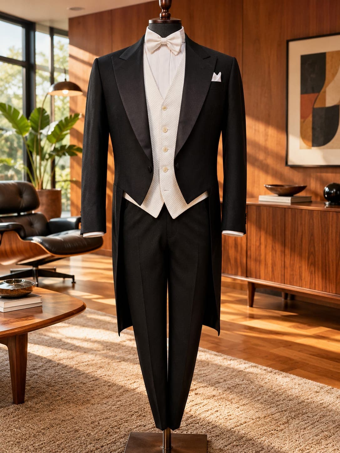 White-Tie Evening Tailcoat - Full Body (FB)